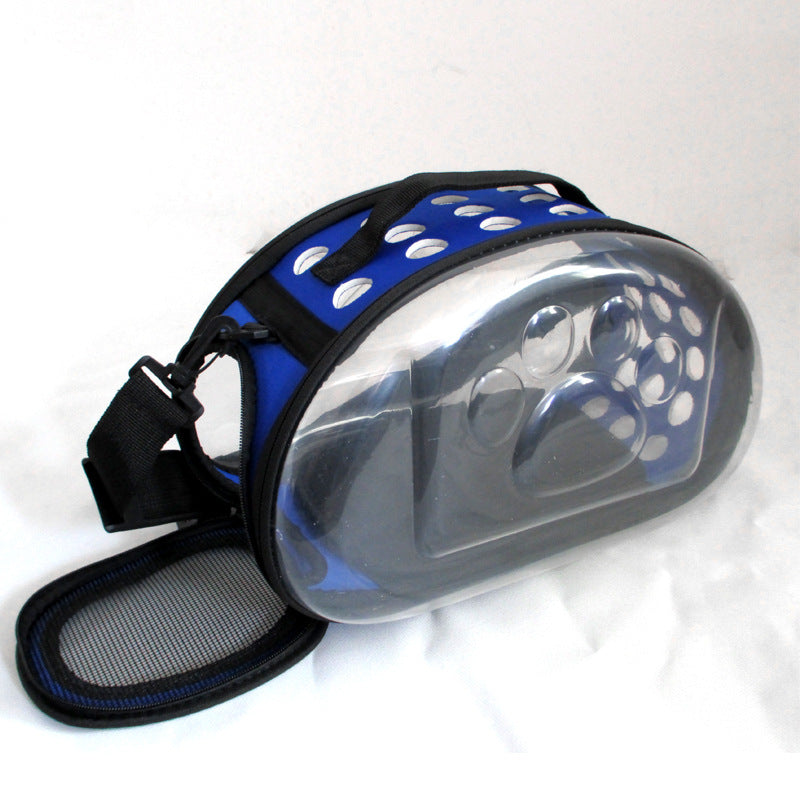 Breathable Pet Carrier Bag | Foldable, Lightweight, Shoulder &amp; Backpack Compatible for Cats and Dogs