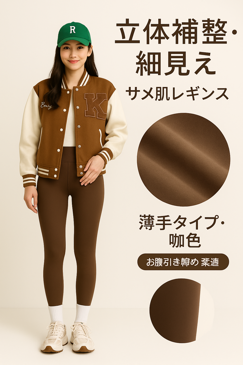 裏起毛ハイウエストシャークパンツ｜超伸縮・美脚・秋冬あったかレギンス