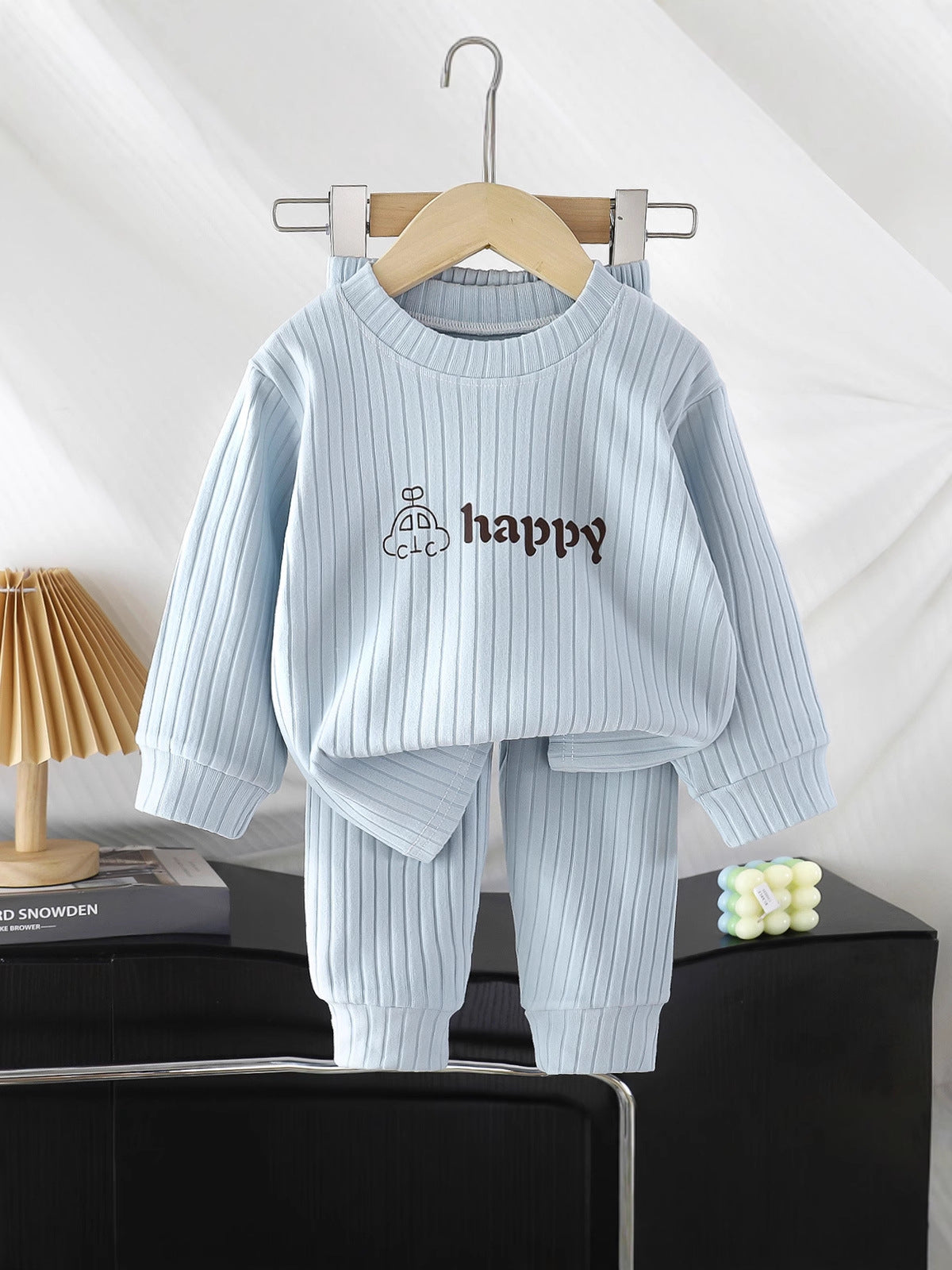 Baby Rib Set (Top and Bottoms) (80–150cm)