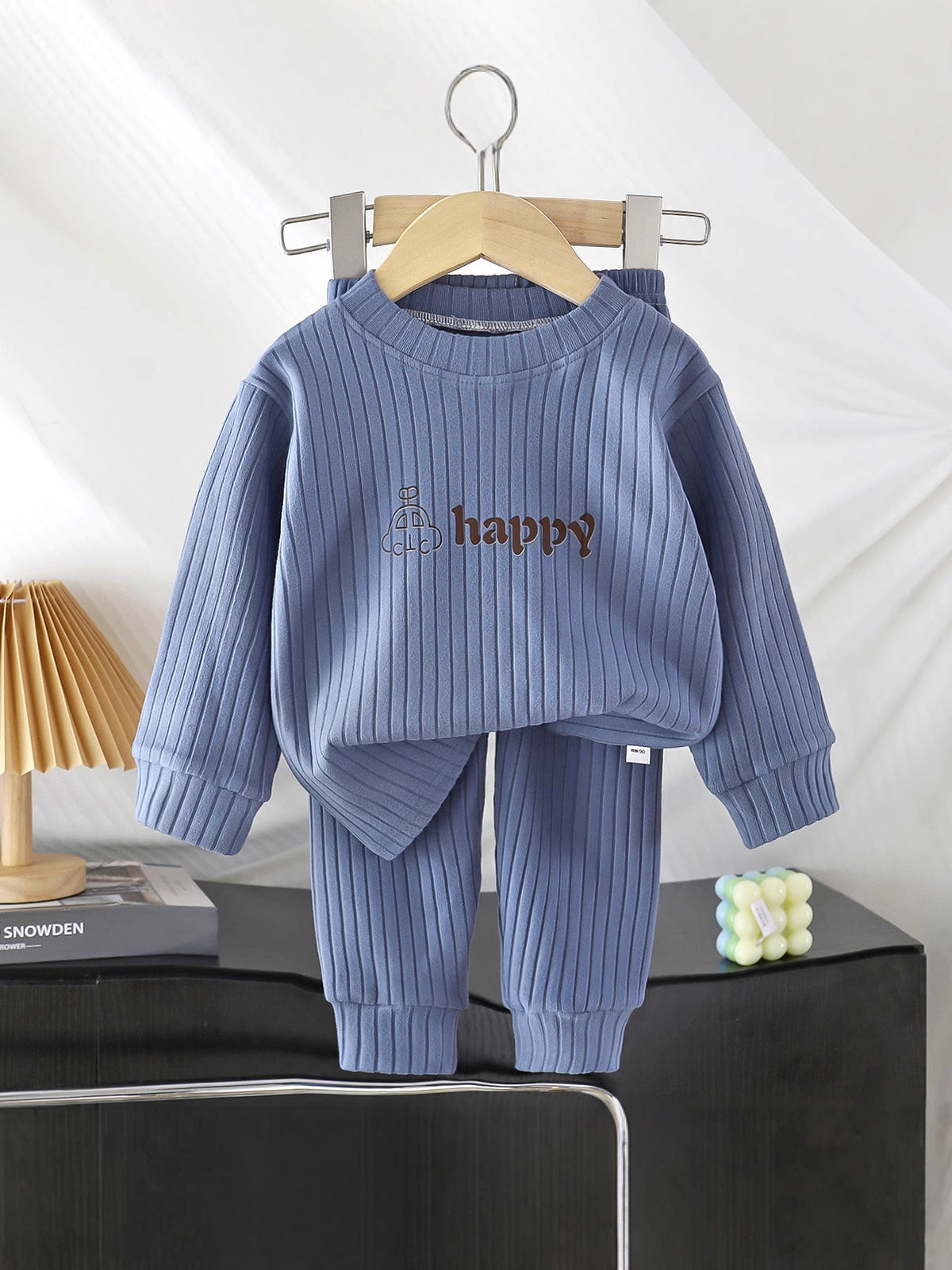 Baby Rib Set (Top and Bottoms) (80–150cm)