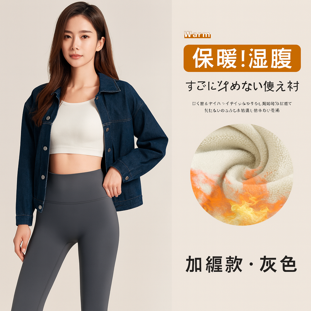 裏起毛ハイウエストシャークパンツ｜超伸縮・美脚・秋冬あったかレギンス