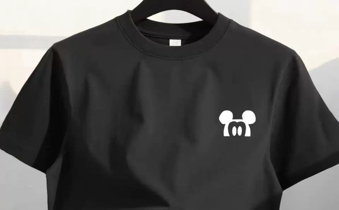 Unisex Pure Cotton T-Shirt | Minimalist Logo, Casual Short Sleeve, Unisex, 16 Colors Available